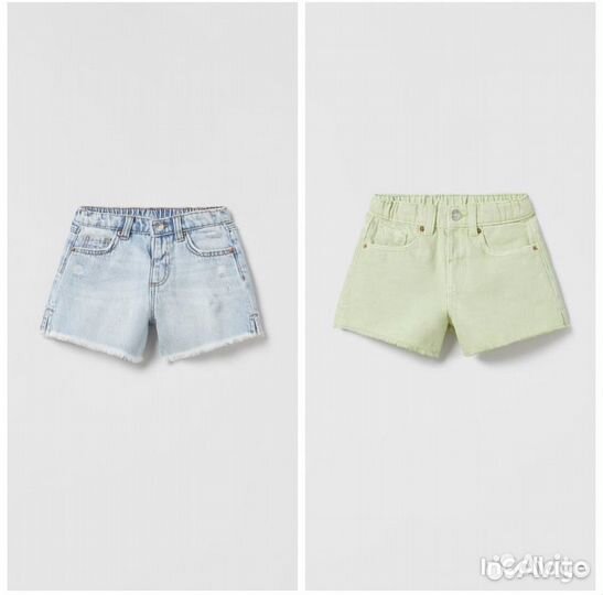 Шорты Zara оригинал для девочки 92 р-р