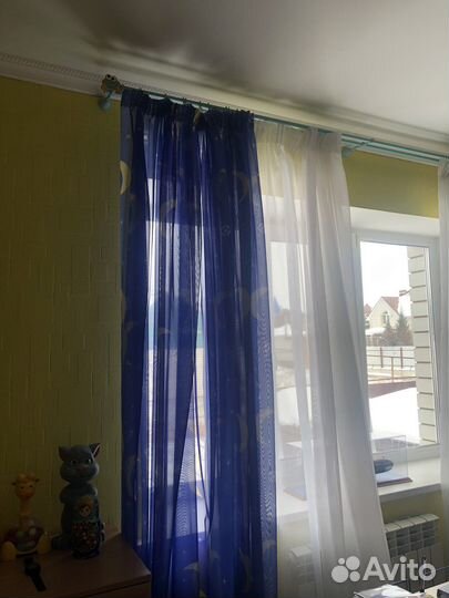 Карнизы для штор двухрядный