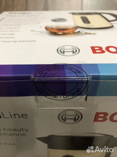 Чайник электрический bosch новый