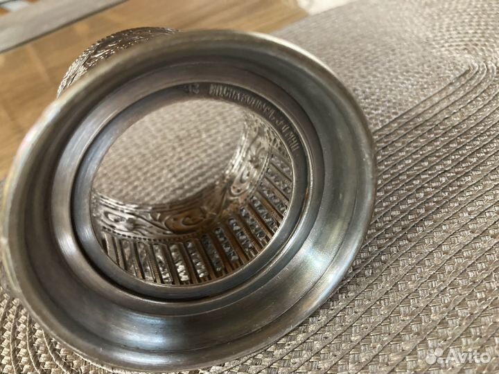 Подстаканник мельхиоровый СССР