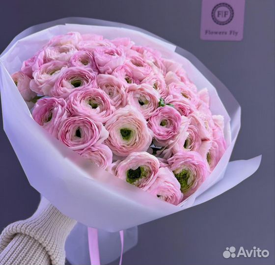 Ранункулюсы букет