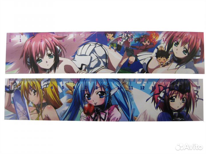 Линейки, блокноты, открытки аниме