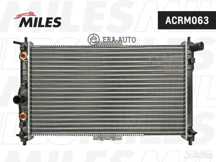 Miles acrm063 Радиатор chevrolet lanos 97- 1.5/1.6 AT +AC