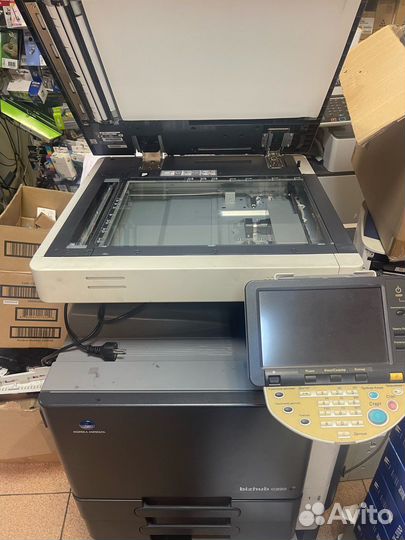 Мфу Konica Minolta bizhub C220 цветной