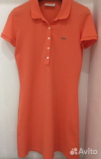 Платье поло женское Lacoste оригинал