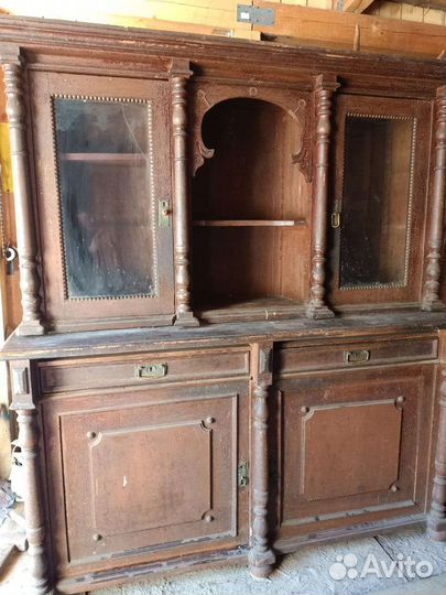 Шкаф буфет старинный