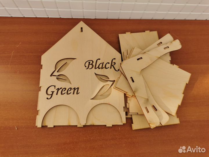 Чайный домик, заготовка для творчества