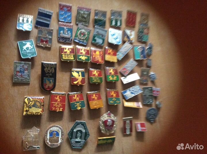 Значки 20 шт