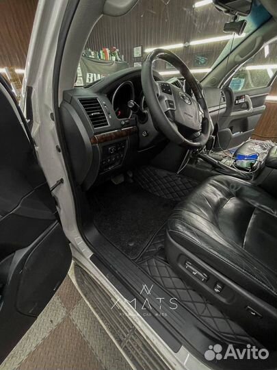 3D коврики из экокожи для Toyota Land Cruiser 200