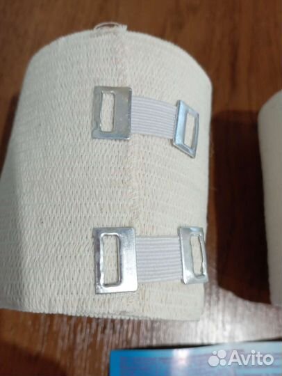 Бинты медицинские эластичный с застежкой