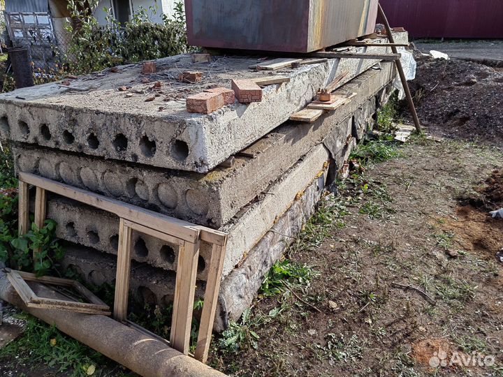 Плиты перекрытия бу