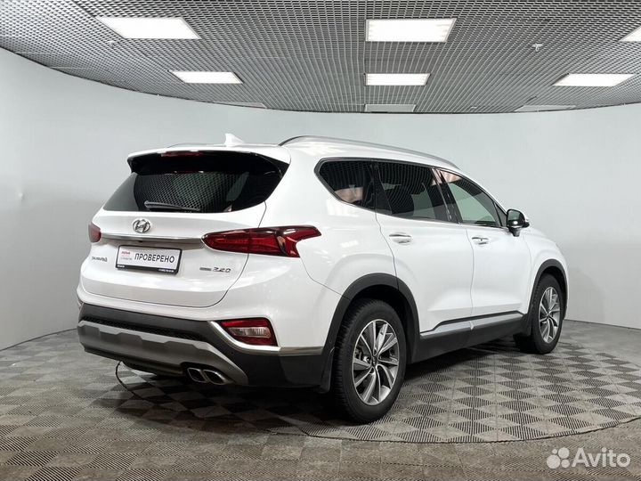 Hyundai Santa Fe 2.2 AT, 2018, 96 665 км