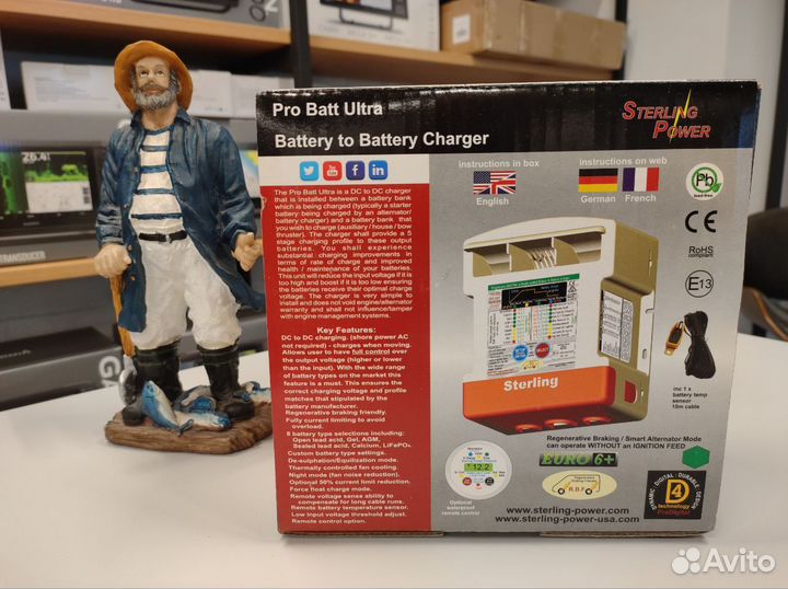 Зарядное устройство Sterling Power Pro Batt Ultra