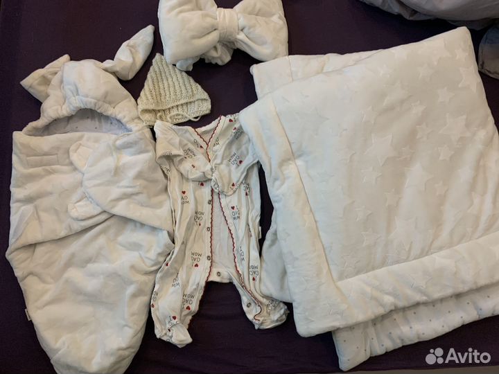 Комплект на выписку зима