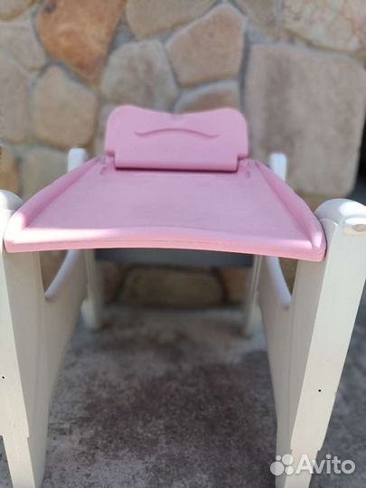 Детский стол и стульчик для кормления 2в1