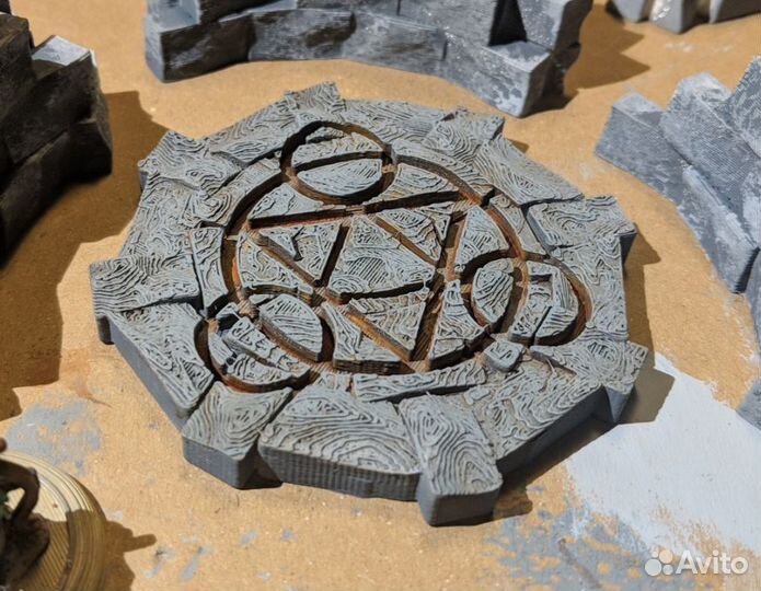 Террейн и миньки для настолок (DnD, Warhammer 40k)