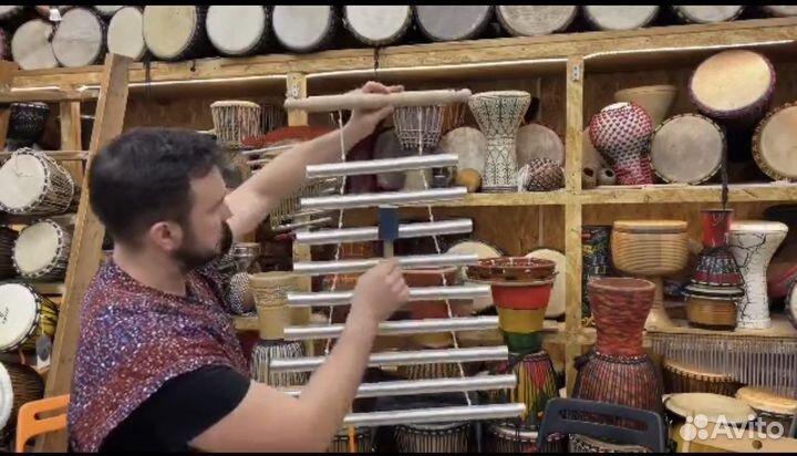 Для медитаций поющая чаша хрустальная арфа