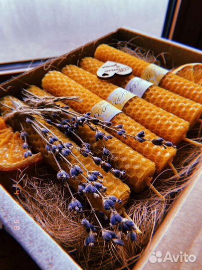 Свечи ручной работы натуральные