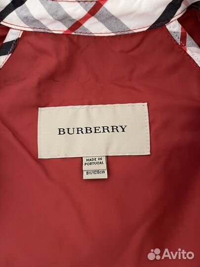Куртка burberry детская