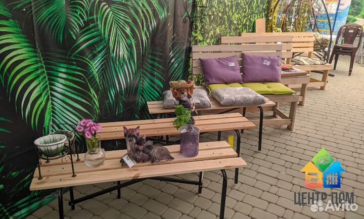 Лавочка садовая