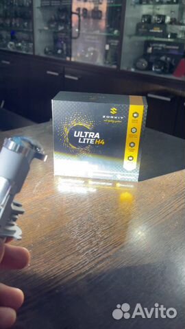 Мини LED линзы zorkiy Ultra Lite H4 - 5500K