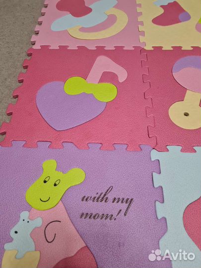 Развивающий коврик Пазл