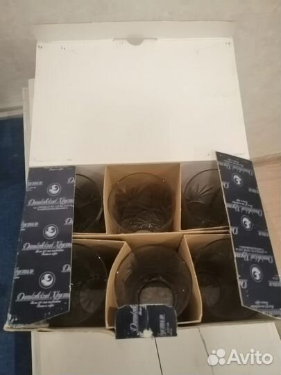 Стаканы хрусталь набор