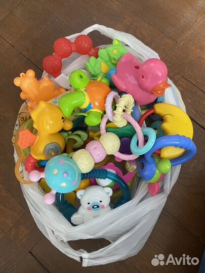 Иргушки погремушки пакетом