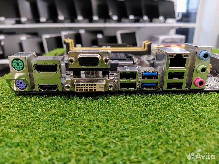 Материнская плата asus s1150 b85m-e