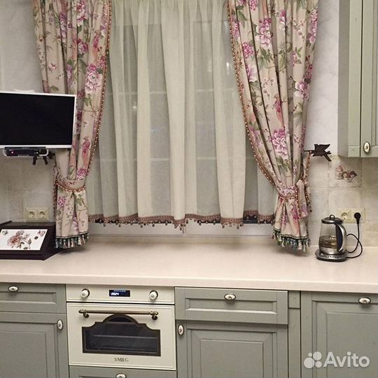 Красивые шторки для кухни