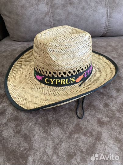 Шляпа мужская соломенная 54