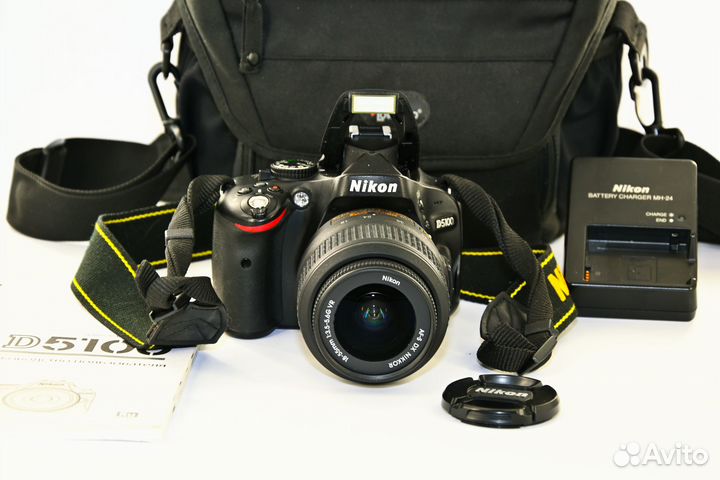 Nikon D5100 16.2MP Kit Nikon AF-S VR 18-55