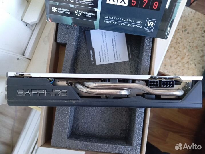 Видеокарта Sapphire AMD Radeon RX 570 nitro