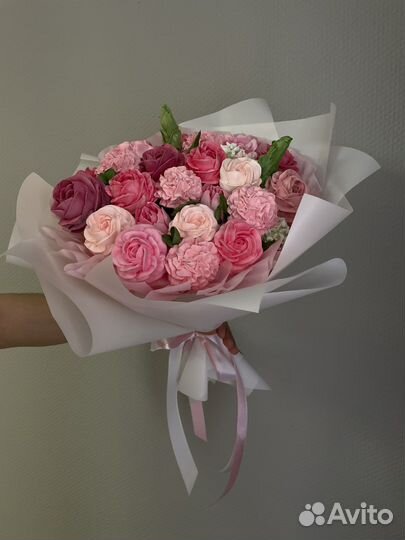 Сладкий букет из зефира