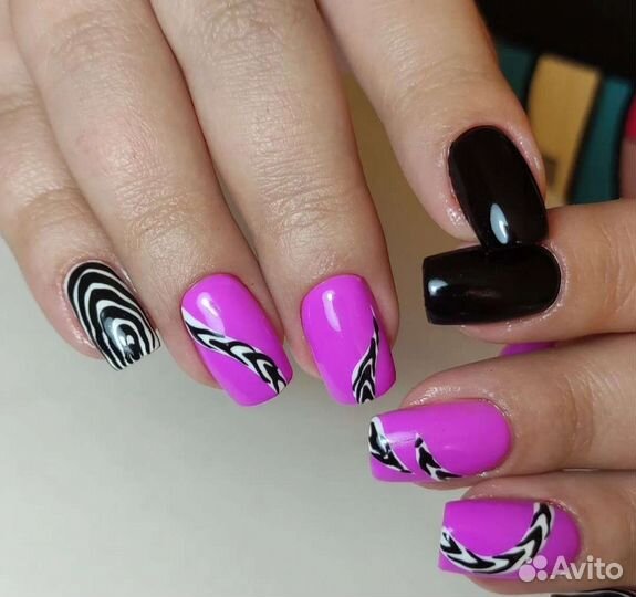 Шеллак, наращивание ногтей