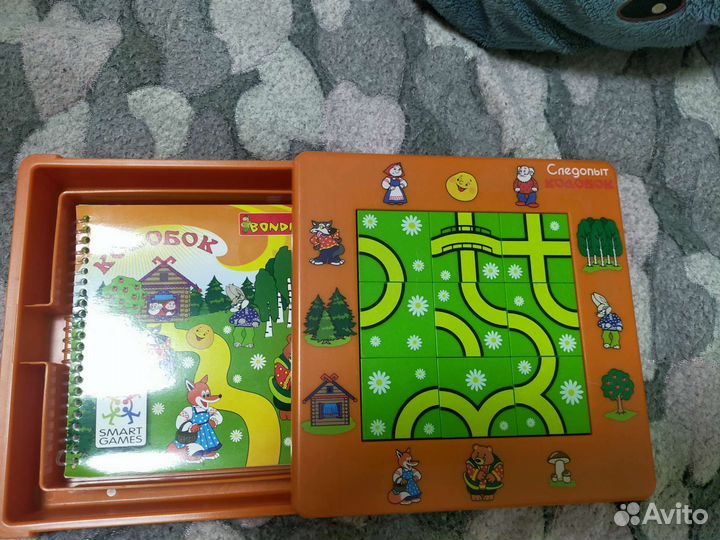 Логическая игра Колобок следопыт