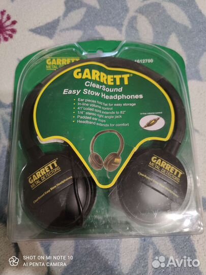 Наушники для металлоискателя Garrett
