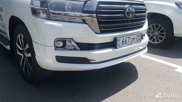 Land Cruiser 200 2016+ Губа обвес Excalibur V1NZ8