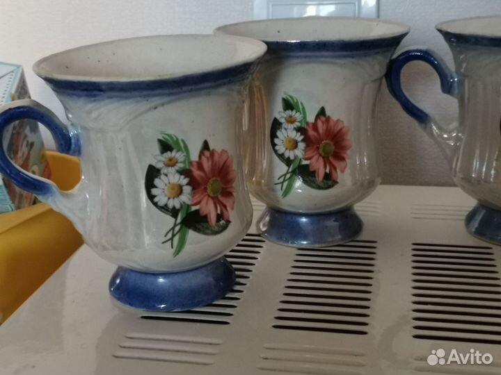 Сервиз на 5 персон+ сахарница