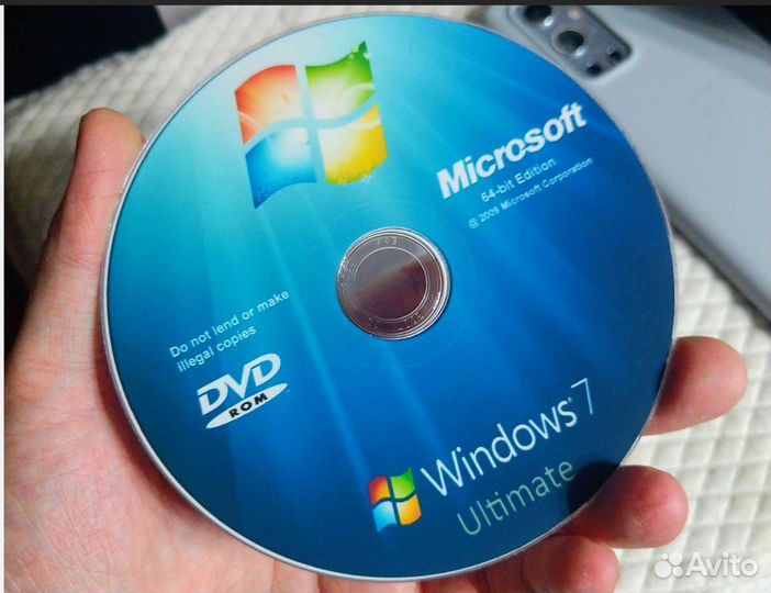 Установочный диск Windows 7 ultimate 64 bit