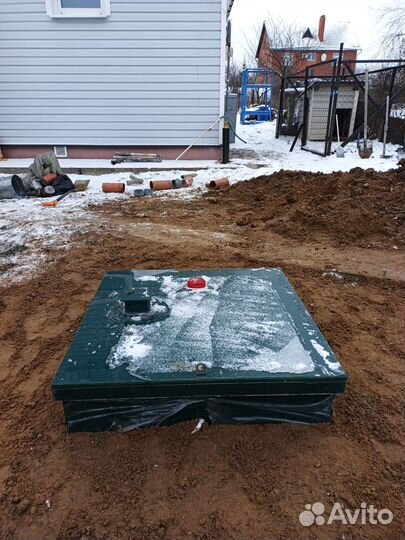 Установка Септика Аквалос,Волгарь,Астра