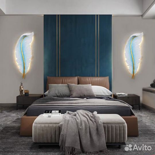 Светильник настенный Бра Перо Лебедя