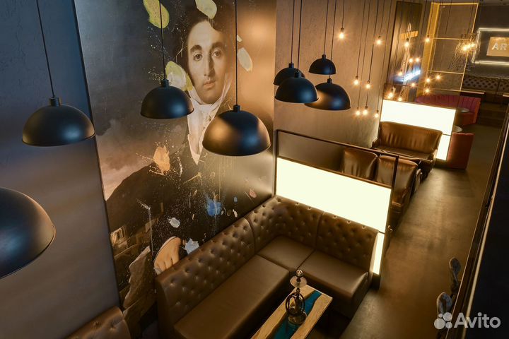 Готовый кальянный бар на 50 посадочных мест