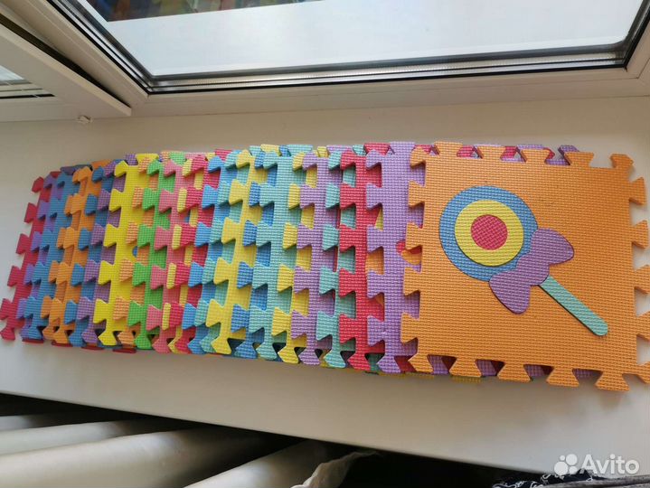 Развивающий коврик пазл