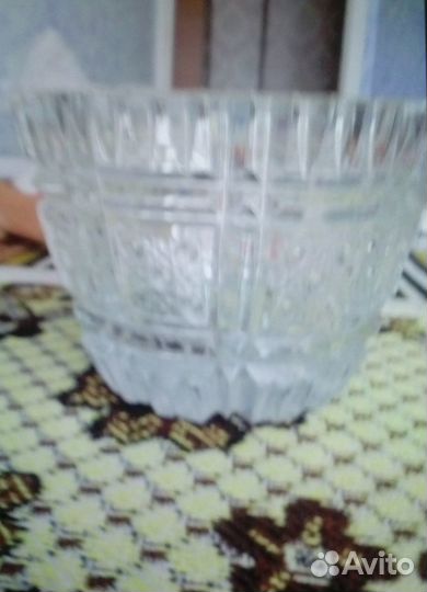 Салатник хрустальный