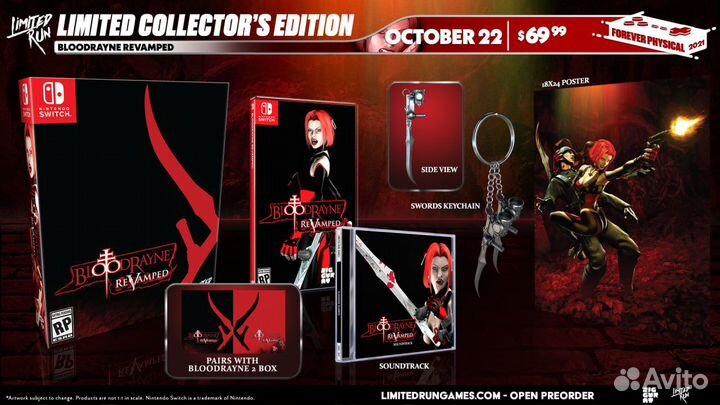 Bloodrayne 1/2 Revamped Collectors Edition LRG