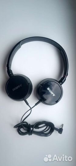 Наушники Sony с переходником jack 3,5 на 6,3