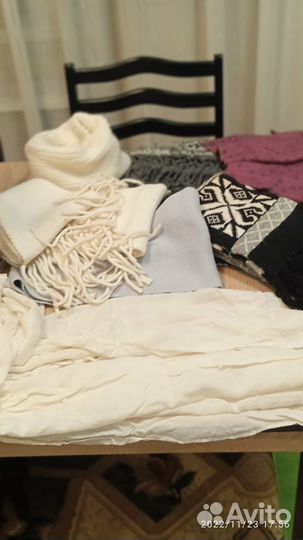 Снуды, шарфы, Шапки, палантины