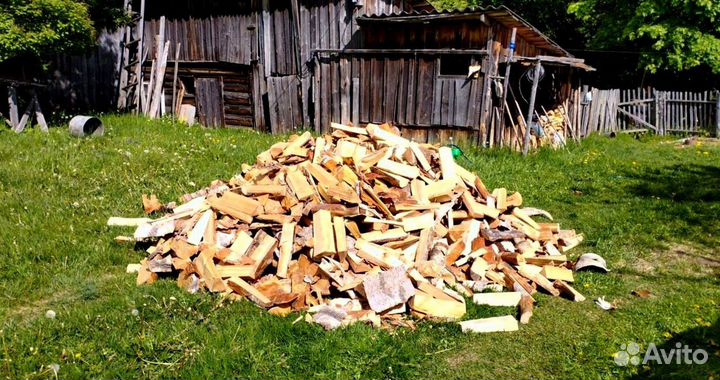 Дрова Береза с доставкой в Выборге