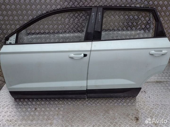 Дверь левая задняя и передняя skoda karoq